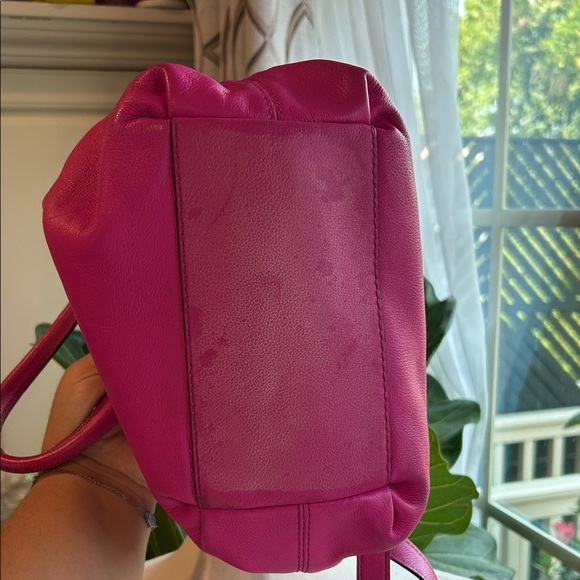 Leather Kate Spade Pink Five Points Kinsey Satchel Tote Bag - Picture 7 of 15